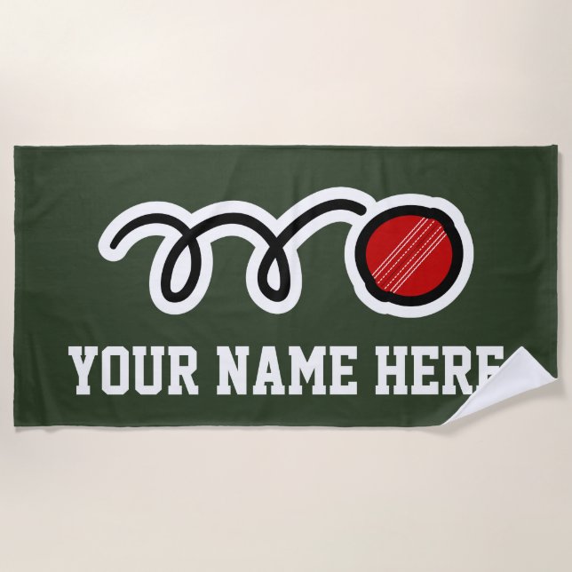 Presente feito sob encomenda de toalha de praia (Frente)