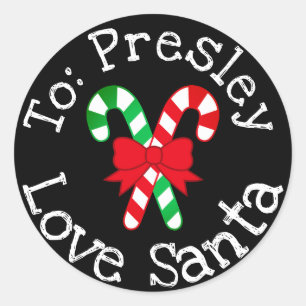 Presente feito sob encomenda do Natal da etiqueta