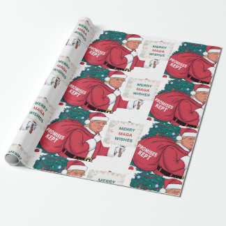 Presente Feliz MAGA deseja papel de empacotamento