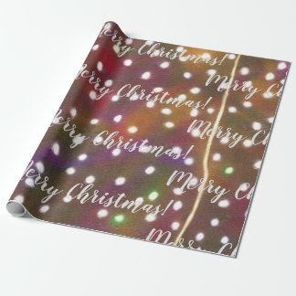 Presente Feliz Natal! Papel de empacotamento