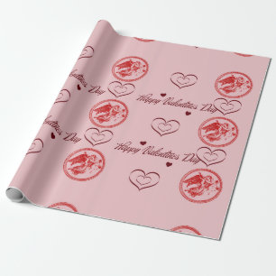 Presente Feliz papel de embrulhamento de cupins no Dia dos 