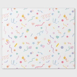 Presente FELIZ papel de moldagem de ANIVERSÁRIO