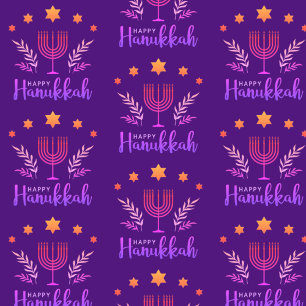 Presente Feliz papel de moldagem Hanukkah