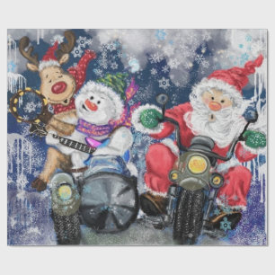 Presente Felizes Amigos Felizes Com O Papel De Embrulhar De
