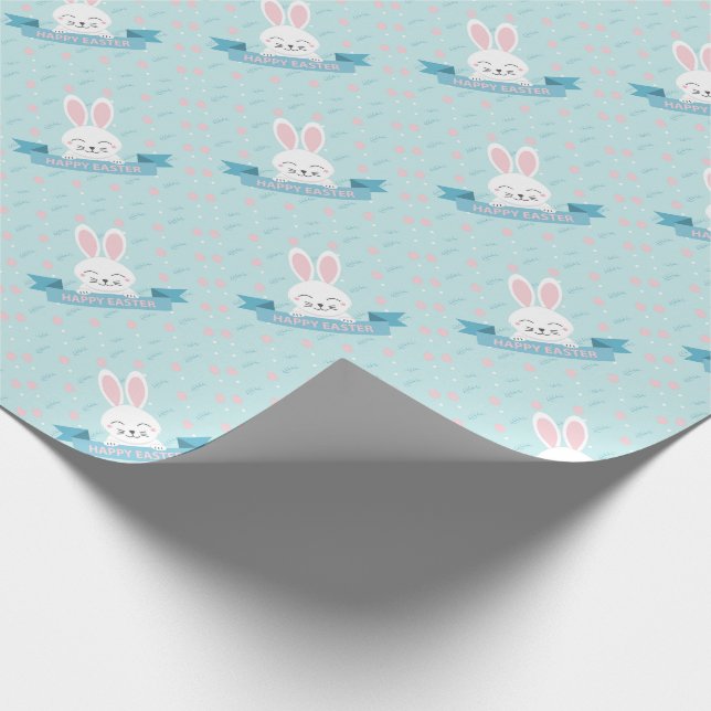 Presente Felz pascoa, Papel de Moldagem de Bunnies de Pásco (Ponta)
