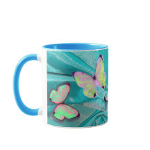 Presente feminino! A caneca da borboleta, adiciona
