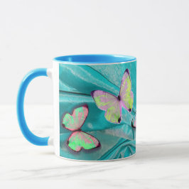 Presente feminino! A caneca da borboleta, adiciona