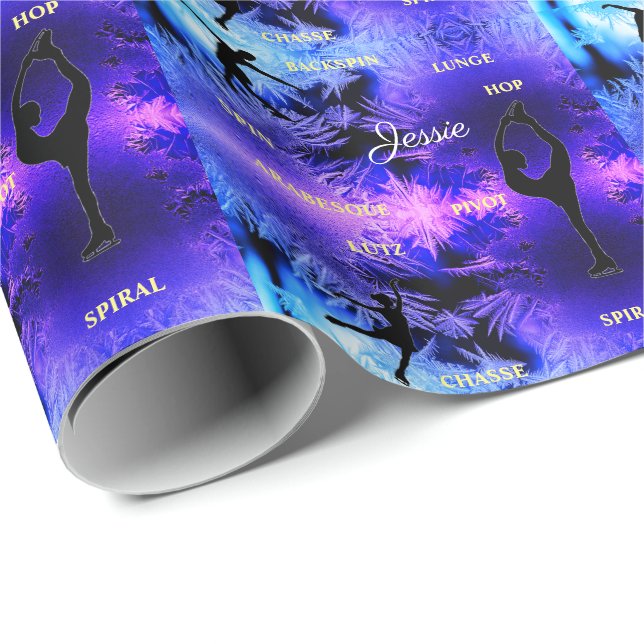 Presente Figura Escapando papel de enrolamento da tipografi (Ponta do rolo)