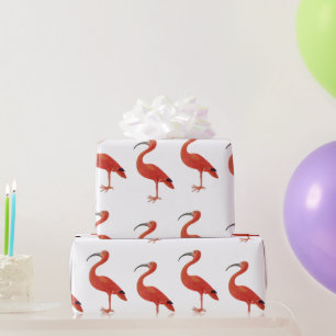 Presente Flamingo - Papel de ondulação de arte
