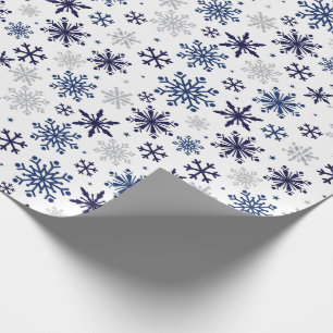 Presente Flocos de neve Papel de moldagem de Natal