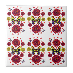 Presente Floral de Borboleta da Primavera Personal