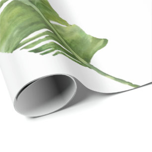 Presente Folhas de banana embrulhando papel