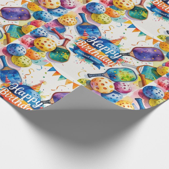 Presente Folhas de Papel de Embalagem com Temas de Aniversá (Ponta)