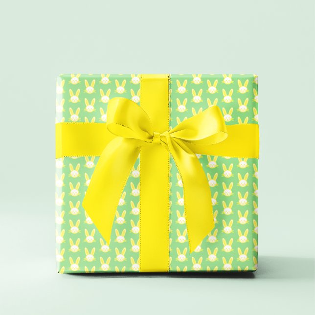 Presente Folhas de Papel de Embalagem de Coelhinhos de Pásc (Criador carregado)