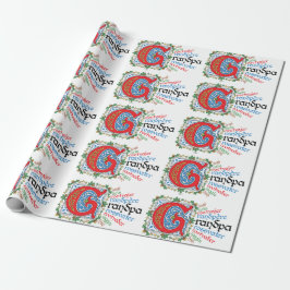 Presente G é para o papel de moldagem do vovô