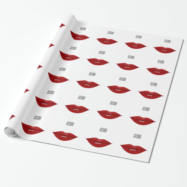 Presente geisha - produtos de papel (Desenrolado)