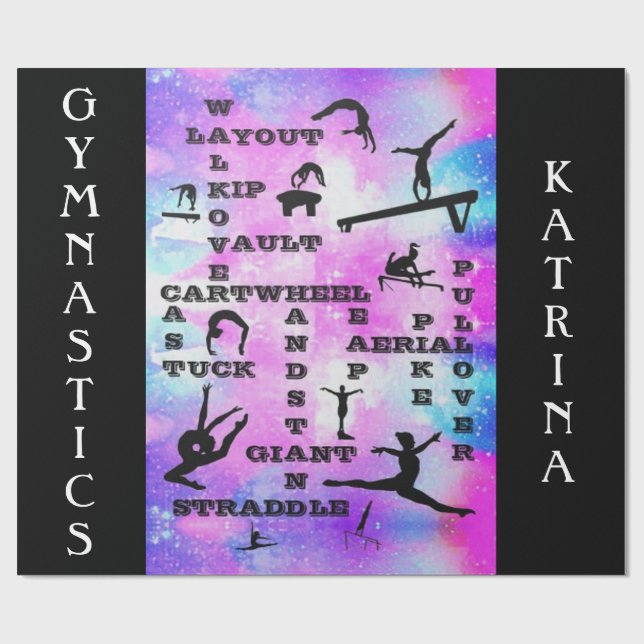 Presente Gymnastics emite papel personalizado de escuta em  (Aberto)