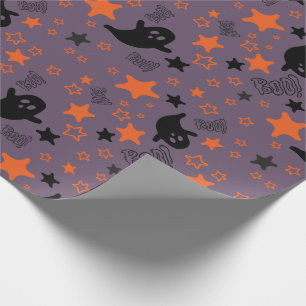 Presente Halloween Boo e Fantasmas Papel de Quebra-Cabeça