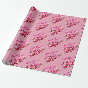 Presente HAMbyWG de Papel de Invólucro de Flores da Princes