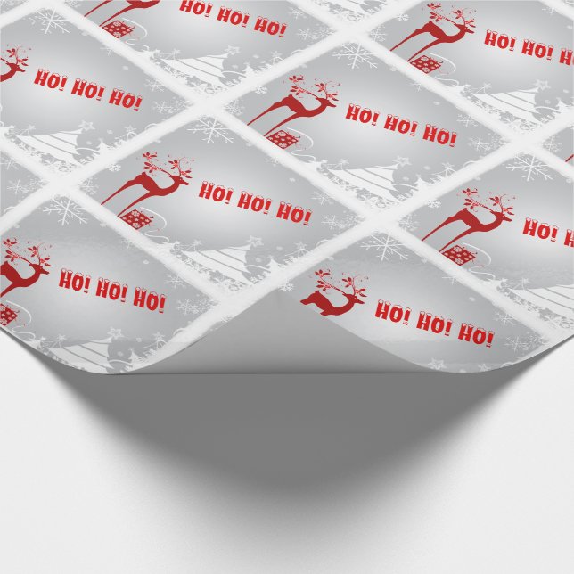 Presente Hei! Hei! Hei! Papel de moldagem de Natal (Ponta)