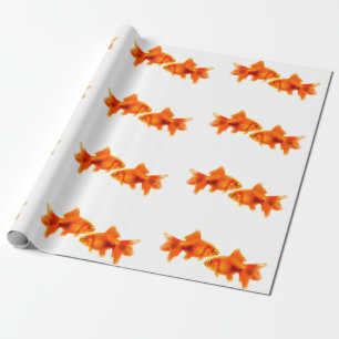 Presente Imagem Goldfish para Papel de Embalagem