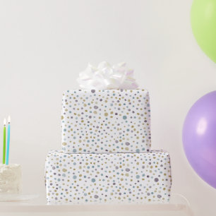 Presente Janet Confetti — Papel de enrolamento de pontos aq