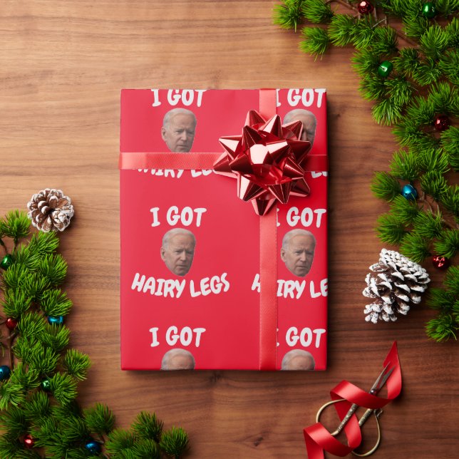 PRESENTE JOE BIDEN HORMAS, PAPEL DE ENVOLVIMENTO DE NATAL (Presente de Natal)