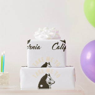 Presente Leve-Me Ao Papel De Moldagem Da Califórnia