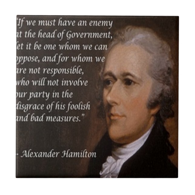 Presente "Líder Inimigo" Alexander Hamilton (Frente)