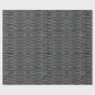 Presente Linhas de risco preto e branco papel de