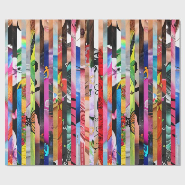 Presente Listra de 22 sobreviventes - papel de envolvimento (Aberto)