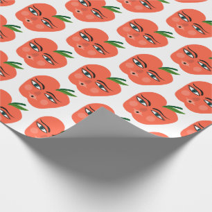 Presente Maçãs Doces Com Padrões Quimológicos Com Papel De