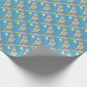 PRESENTE MAGIC BARN OWL, PAPEL DE EMBALAGEM DE OVOS LESTE