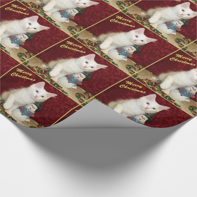 Presente Maine Coon Cat, de Bianca - Papel de enrolar (Ponta)