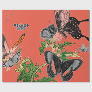 Presente MANTEIRAS DE Papel E JAPONÊS VERMELHOS