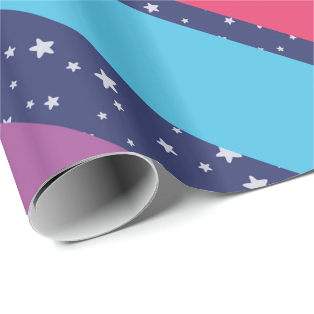 Presente Mantenha ou Crie o seu próprio papel de empacotame (Ponta do rolo)