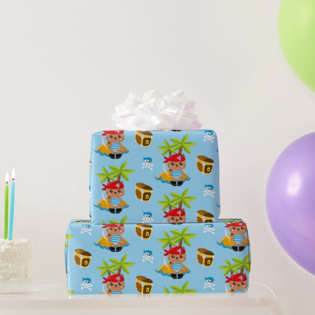Presente Mantenha ou Crie o seu próprio papel de empacotame (Presentes para festas)
