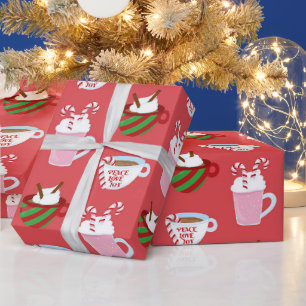 Presente Mantenha ou design seu próprio - Papel de empacota