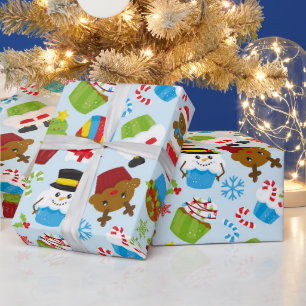 Presente Mantenha ou design seu próprio - Papel de empacota