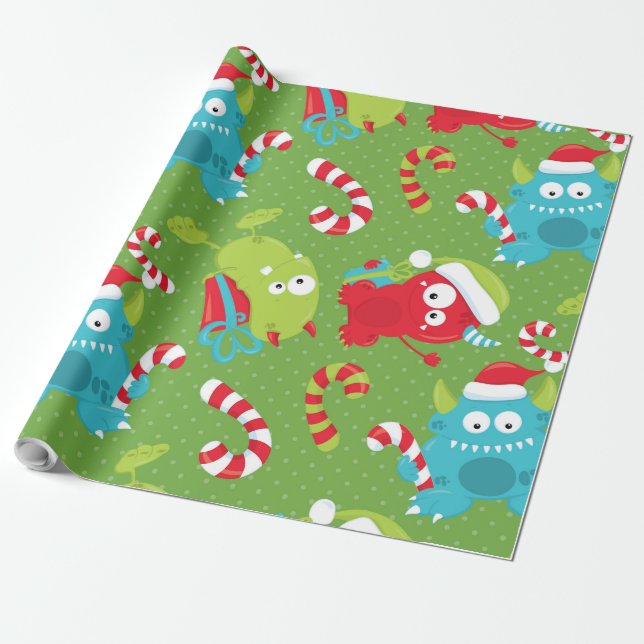 Presente Mantenha ou design seu próprio - Papel de empacota (Desenrolado)