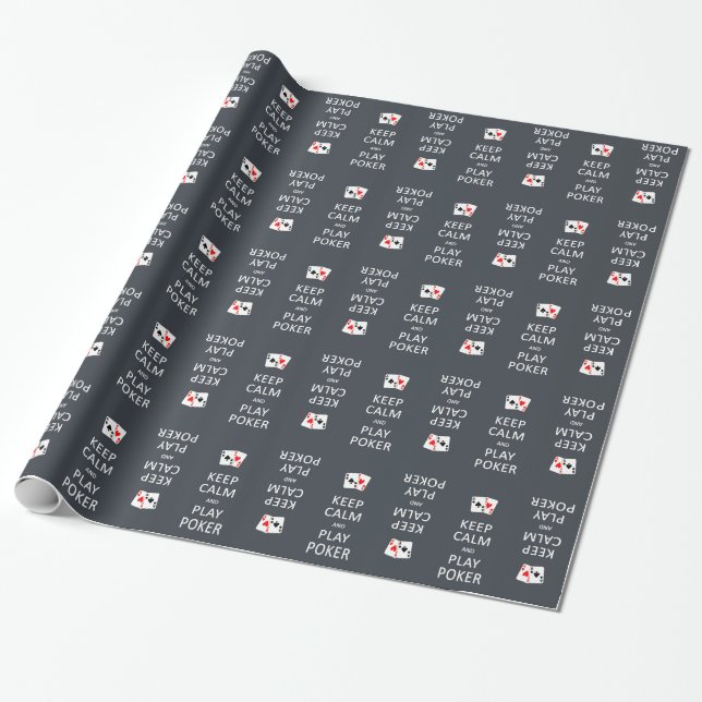 Presente MANTER papel personalizado de moldagem CALM & PLAY (Desenrolado)