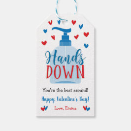 Presente Mãos para Baixo a Etiqueta do Presente, Sabão do D