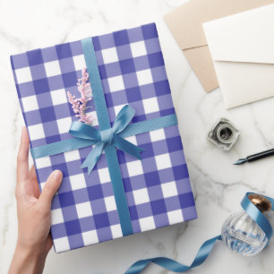 Presente Marinho azul e papel de moldagem de padrão de Xadr