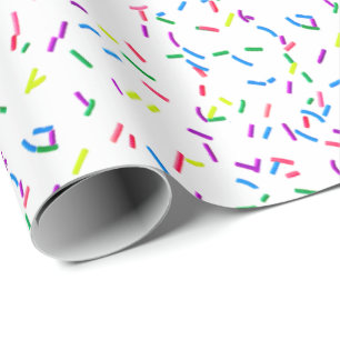 Presente Molas De Doces Em Papel Branco