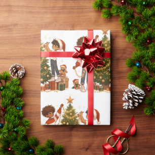 Presente Momentos Estrelados - Papel de Moldagem de Natal