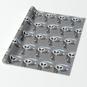 Presente Morte - papel de envolvimento