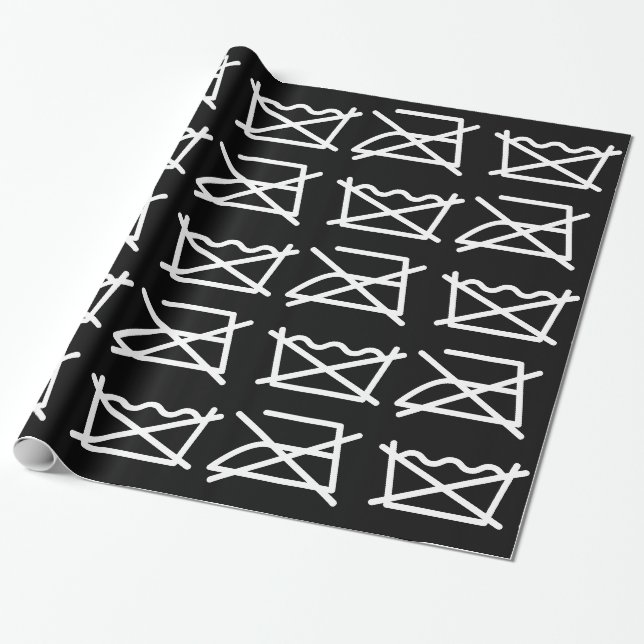 PRESENTE NÃO LAVEM! NÃO FERRO! PAPEL DE EMBALAGEM (Desenrolado)
