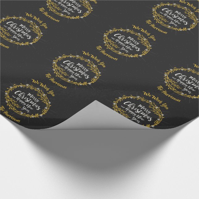 Presente Natal Deseja papel personalizado de empacotamento (Ponta)