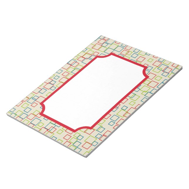 Presente no Bloco de Notas Brilhante (Inclinado)