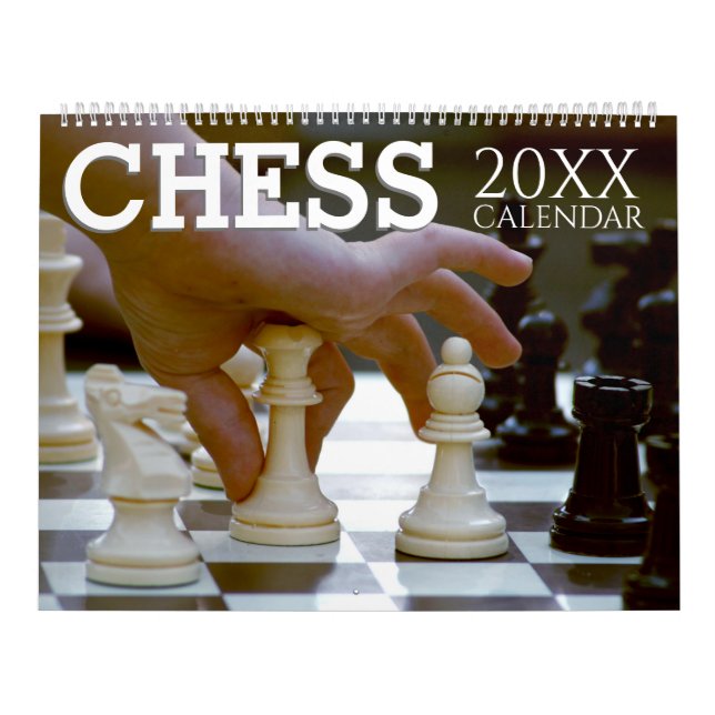 Presente no Calendário de Parede 2025 do Chess The (Capa)